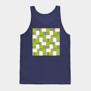 Green Rainbow Tiles Tank Top